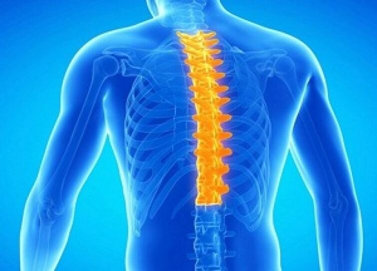 Osteocondrosi della colonna vertebrale toracica